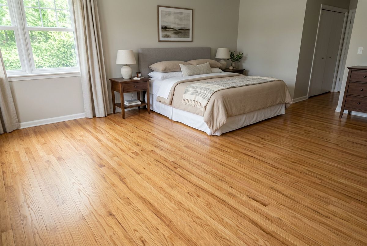 Recently installed flooring in a Charleroi, PA home